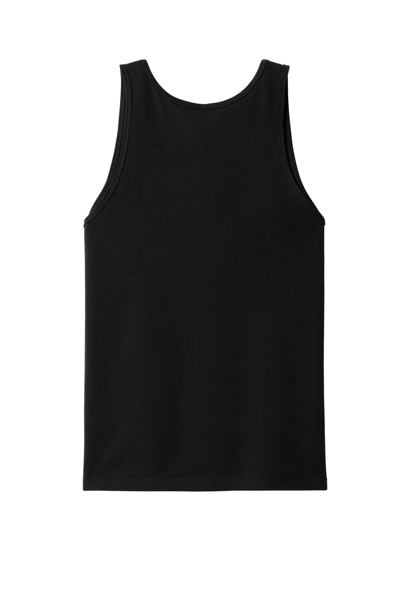 BELLA+CANVAS Unisex Heather CVC Tank - Solid Black Blend