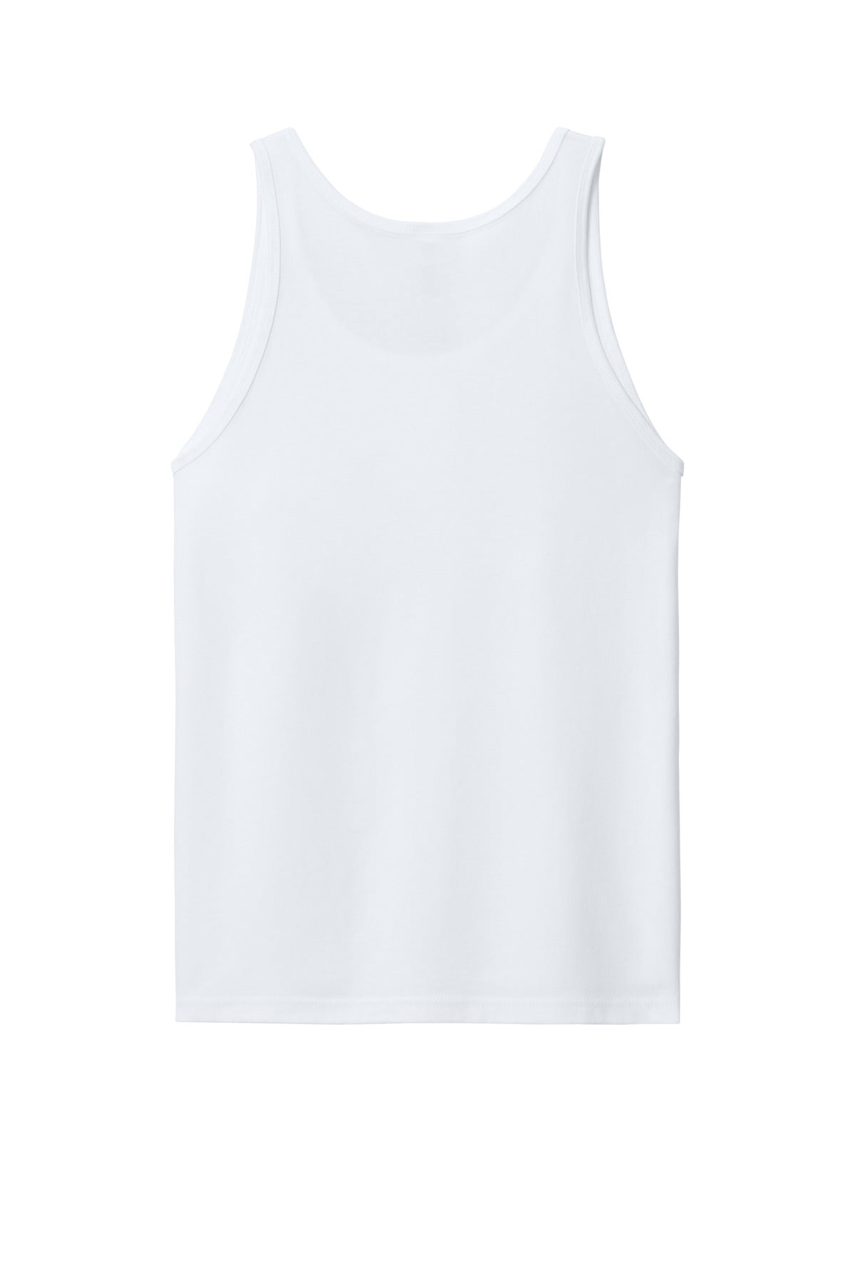BELLA+CANVAS Unisex Heather CVC Tank - Solid White Blend