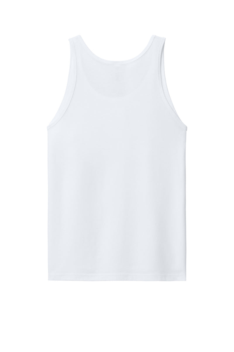 BELLA+CANVAS Unisex Heather CVC Tank - Solid White Blend