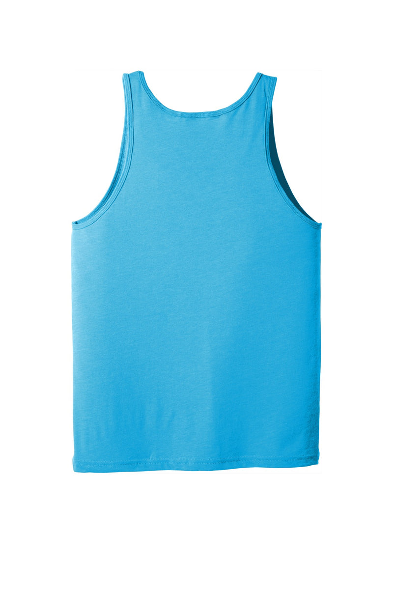 BELLA+CANVAS  Unisex Jersey Tank - Aqua Triblend