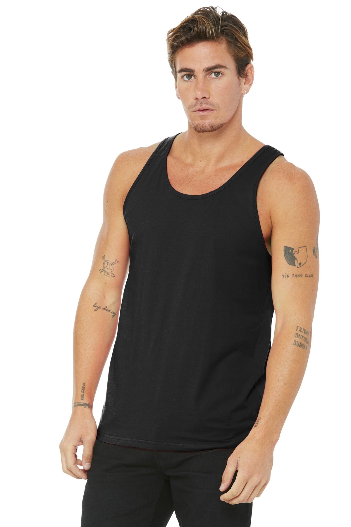 BELLA+CANVAS  Unisex Jersey Tank - Black