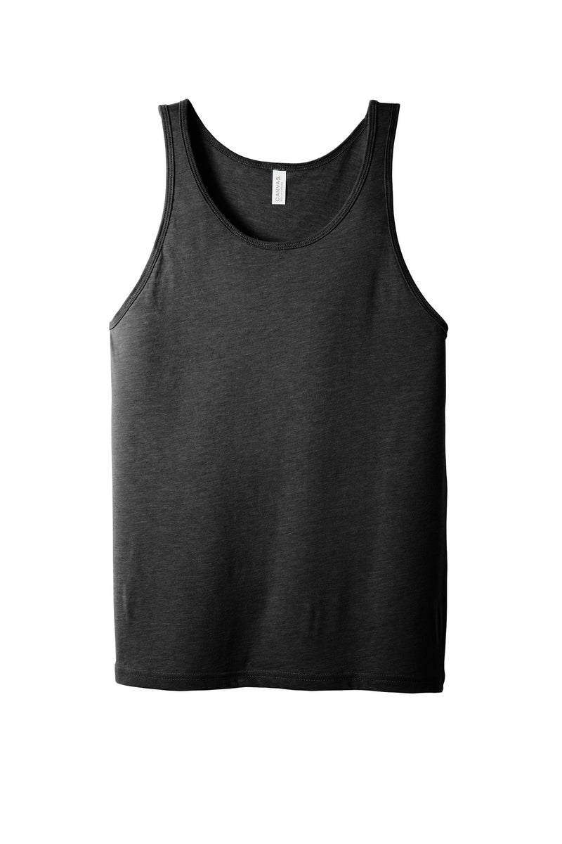 BELLA+CANVAS  Unisex Jersey Tank - Charcoal-Black Triblend