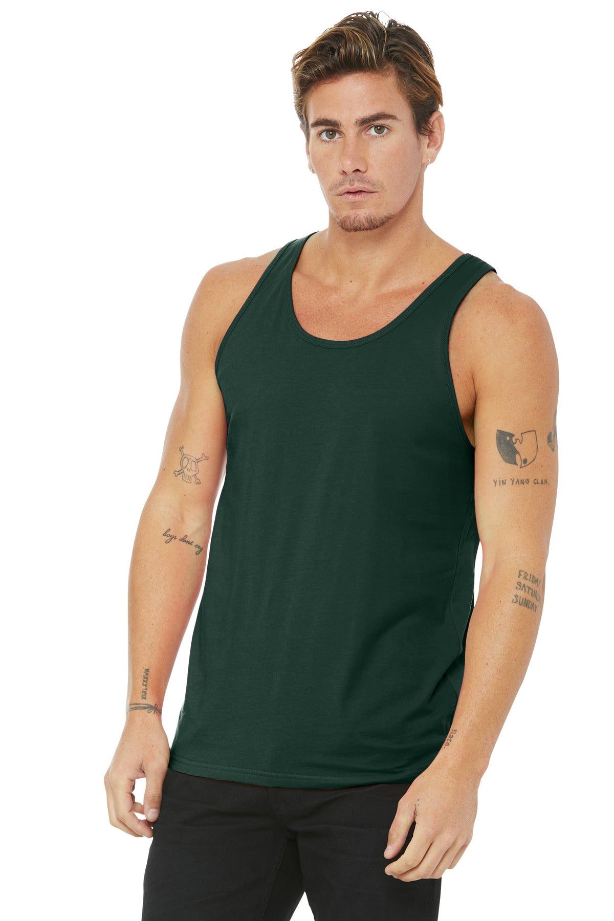 BELLA+CANVAS  Unisex Jersey Tank - Forest
