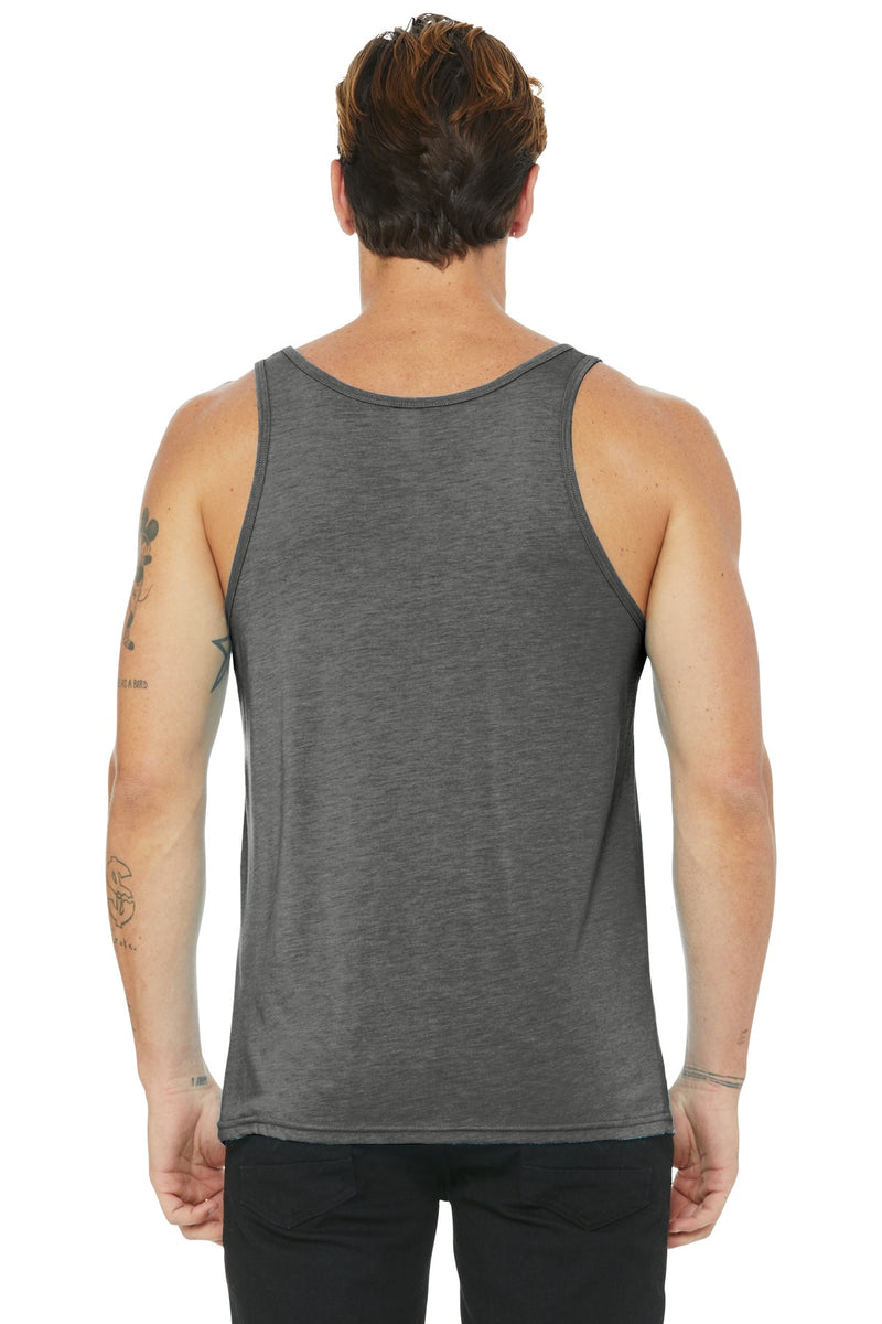 BELLA+CANVAS  Unisex Jersey Tank - Grey Triblend
