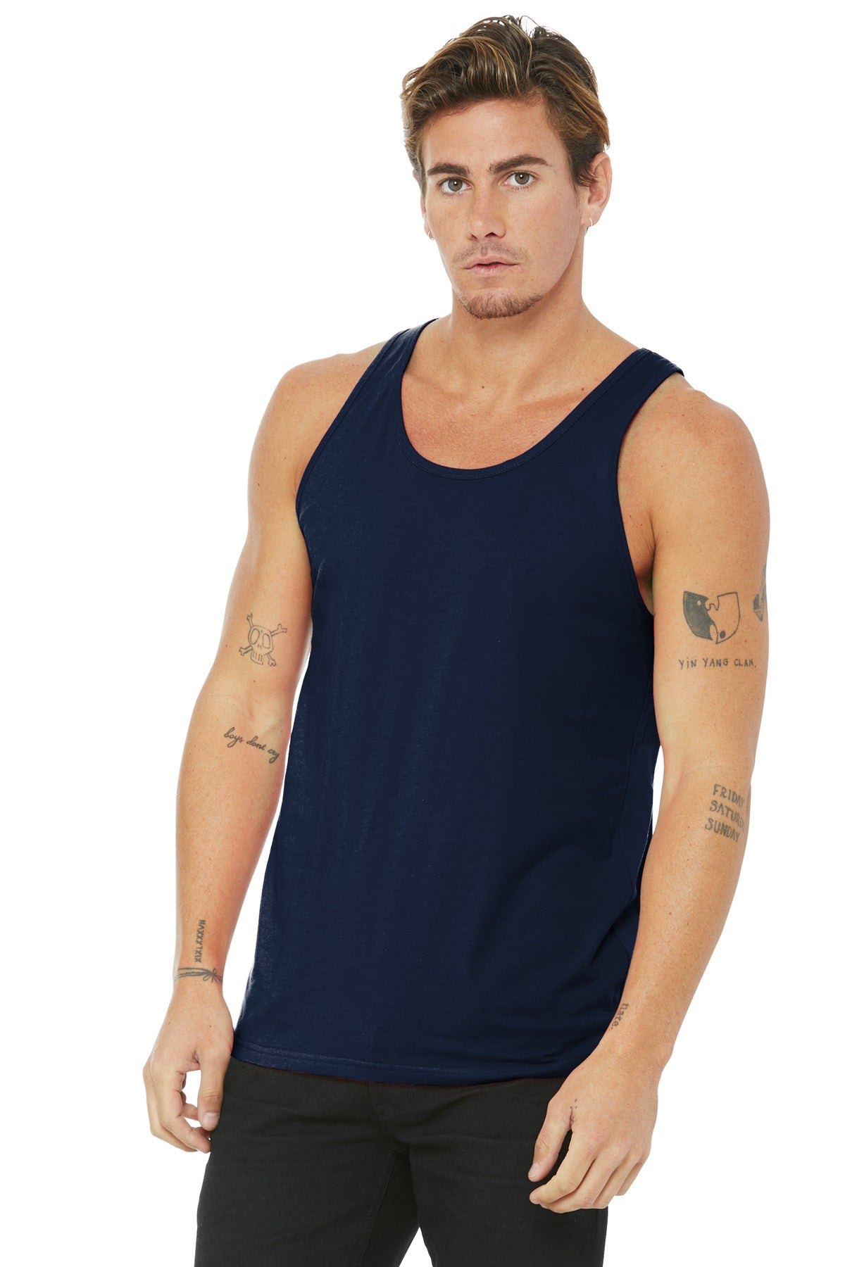 BELLA+CANVAS  Unisex Jersey Tank - Navy
