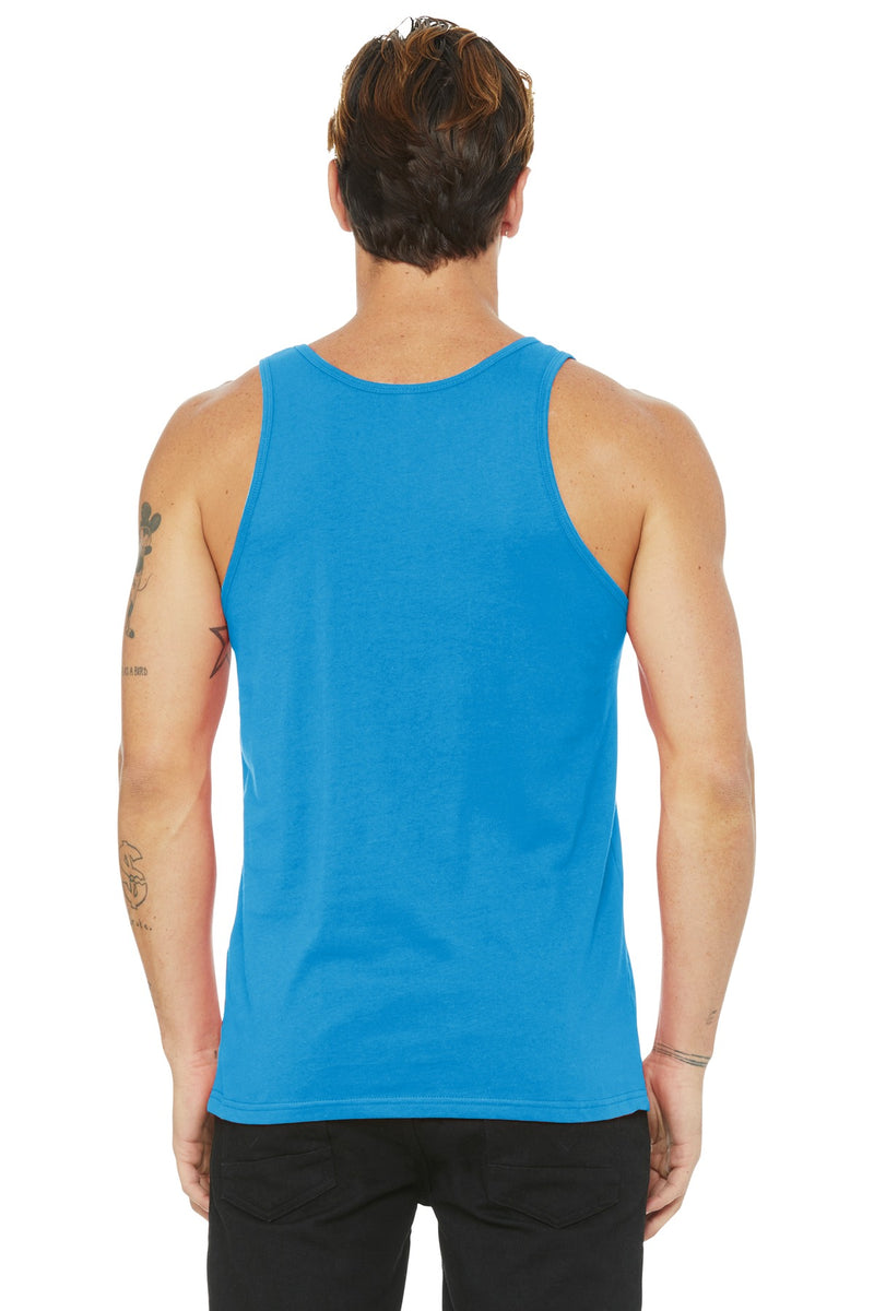 BELLA+CANVAS  Unisex Jersey Tank - Neon Blue