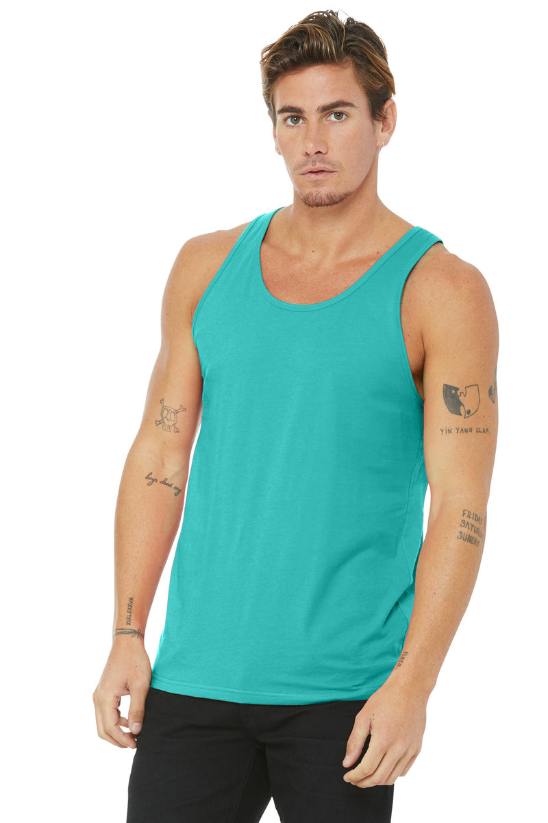 BELLA+CANVAS  Unisex Jersey Tank - Teal