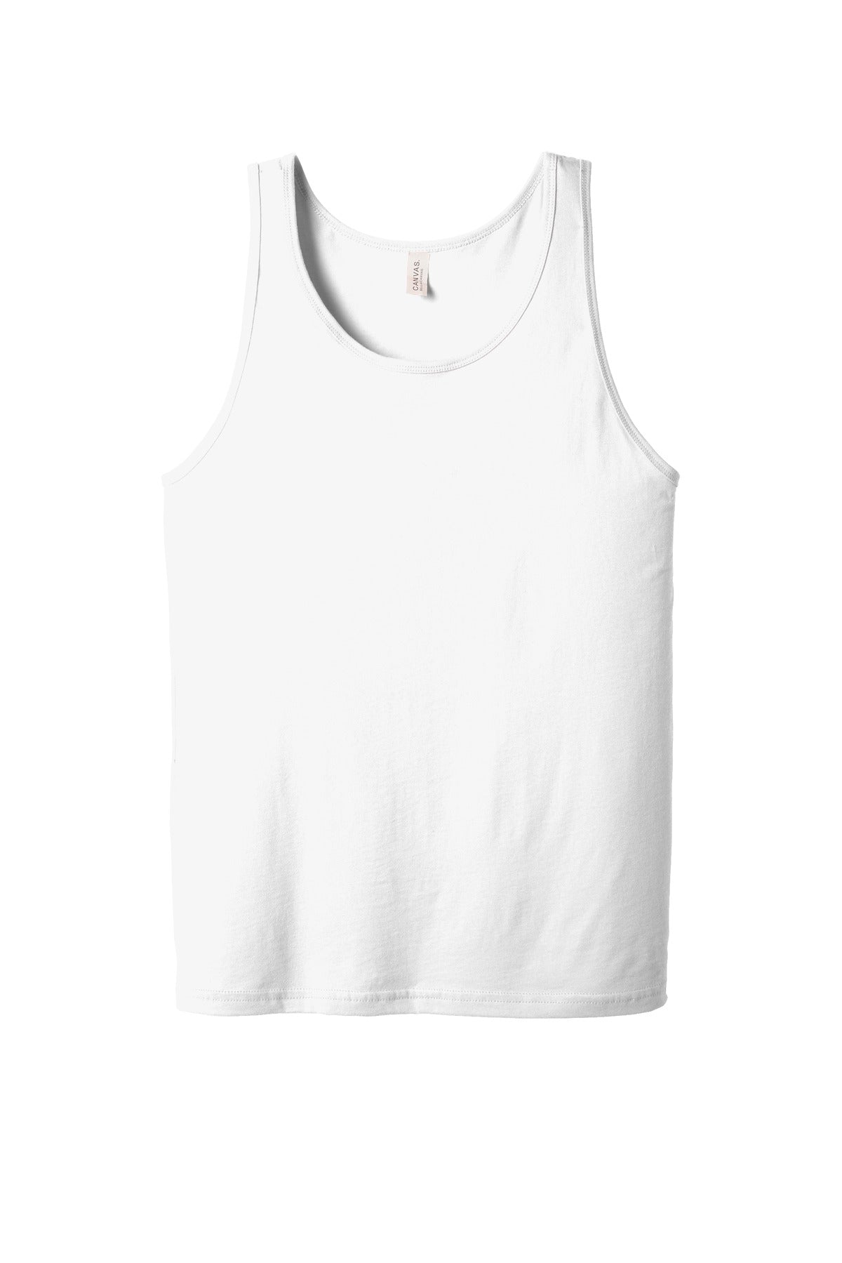 BELLA+CANVAS  Unisex Jersey Tank - White