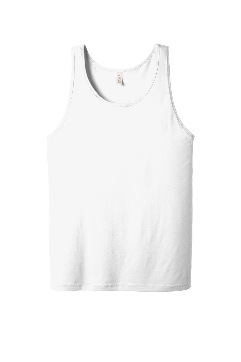 BELLA+CANVAS  Unisex Jersey Tank - White