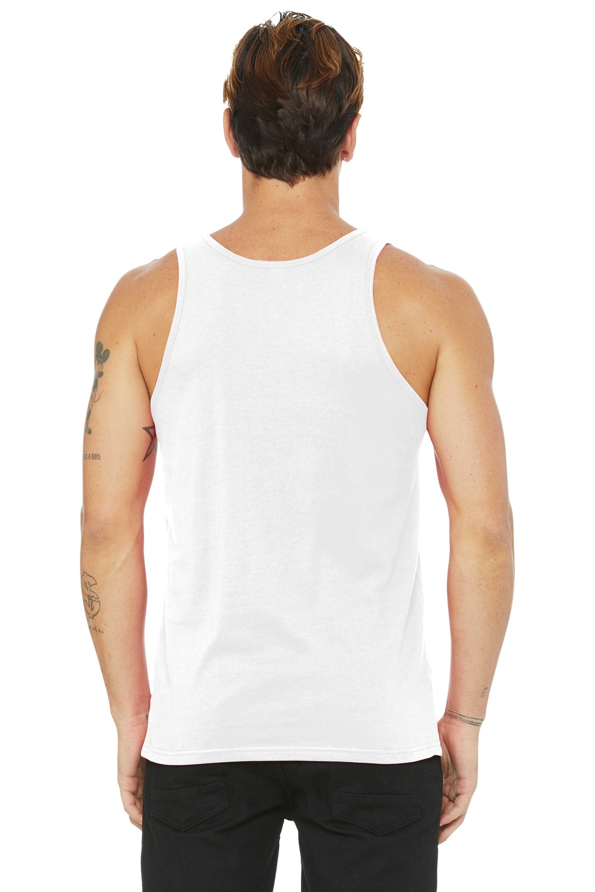 BELLA+CANVAS  Unisex Jersey Tank - White