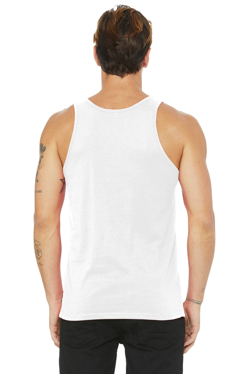 BELLA+CANVAS  Unisex Jersey Tank - White