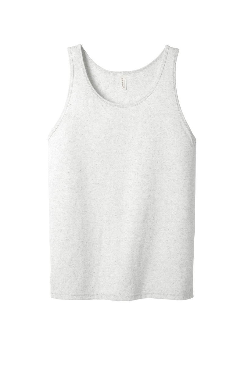 BELLA+CANVAS  Unisex Jersey Tank - White Fleck Triblend