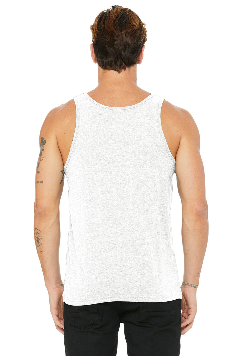 BELLA+CANVAS  Unisex Jersey Tank - White Fleck Triblend