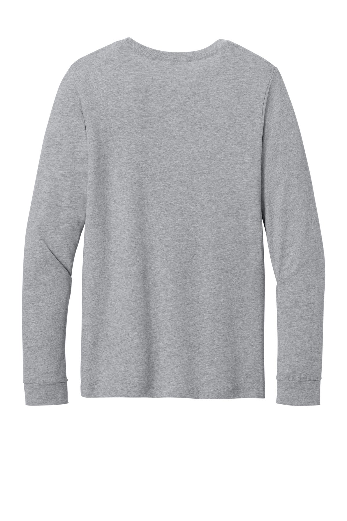 BELLA+CANVAS Unisex Heather CVC Long Sleeve Tee - Athletic Heather