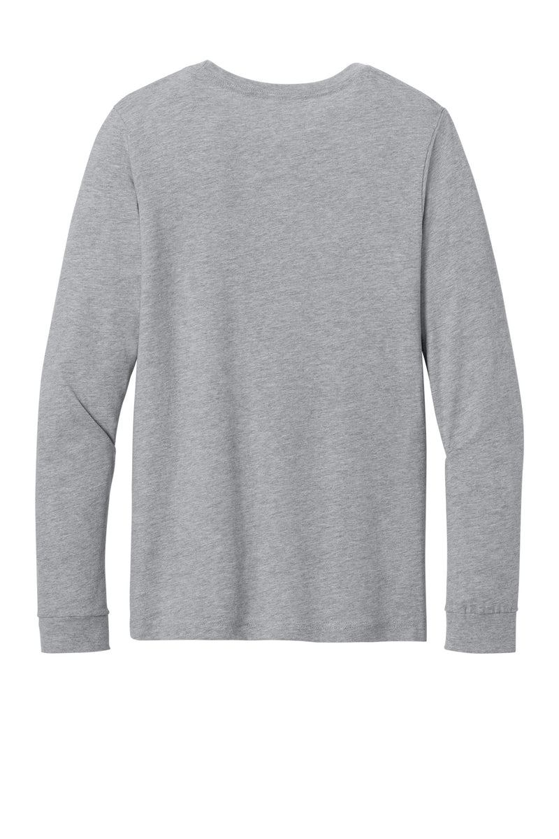 BELLA+CANVAS Unisex Heather CVC Long Sleeve Tee - Athletic Heather