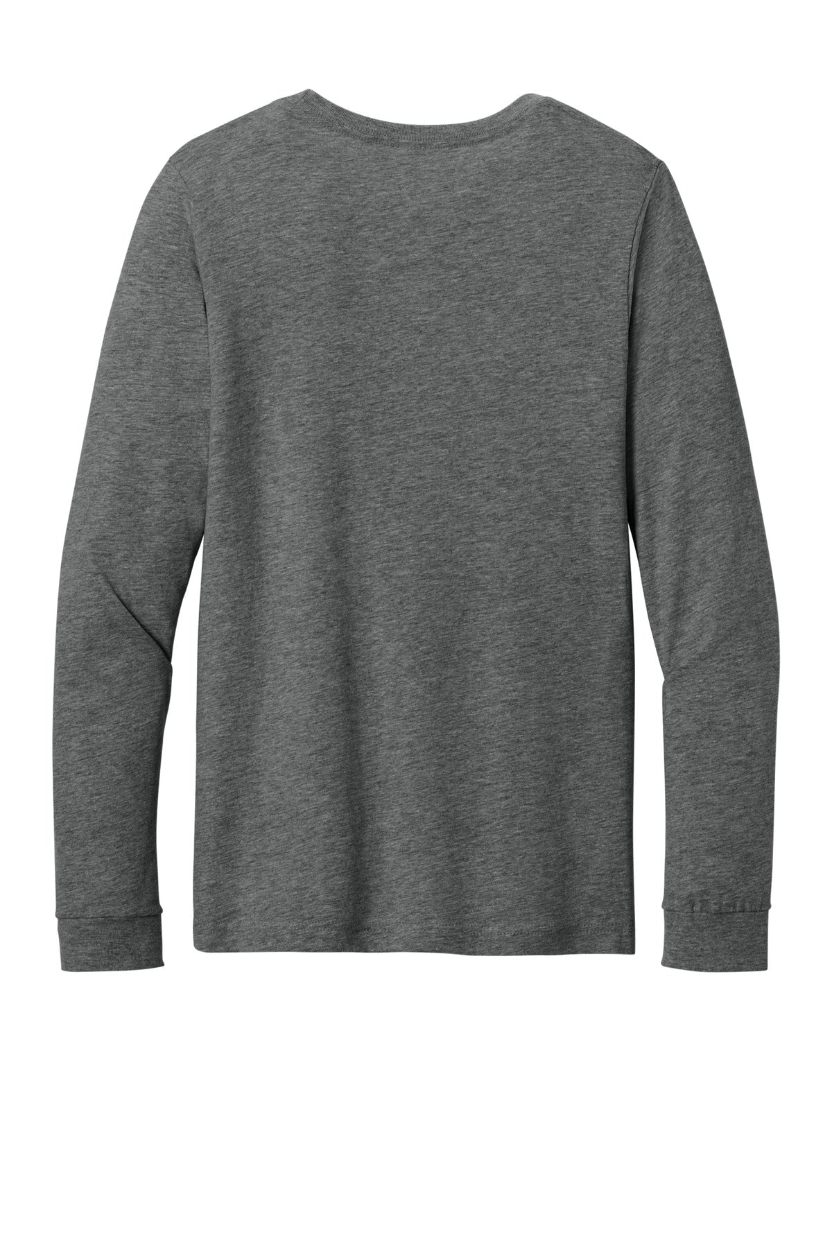 BELLA+CANVAS Unisex Heather CVC Long Sleeve Tee - Deep Heather