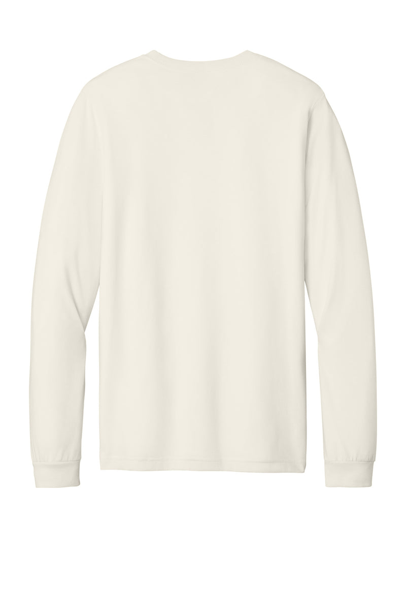 BELLA+CANVAS Unisex Heather CVC Long Sleeve Tee - Heather Natural