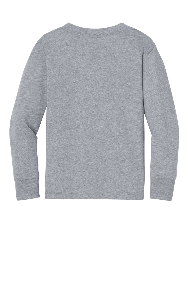 BELLA+CANVAS Toddler Jersey Long Sleeve Tee - Athletic Heather