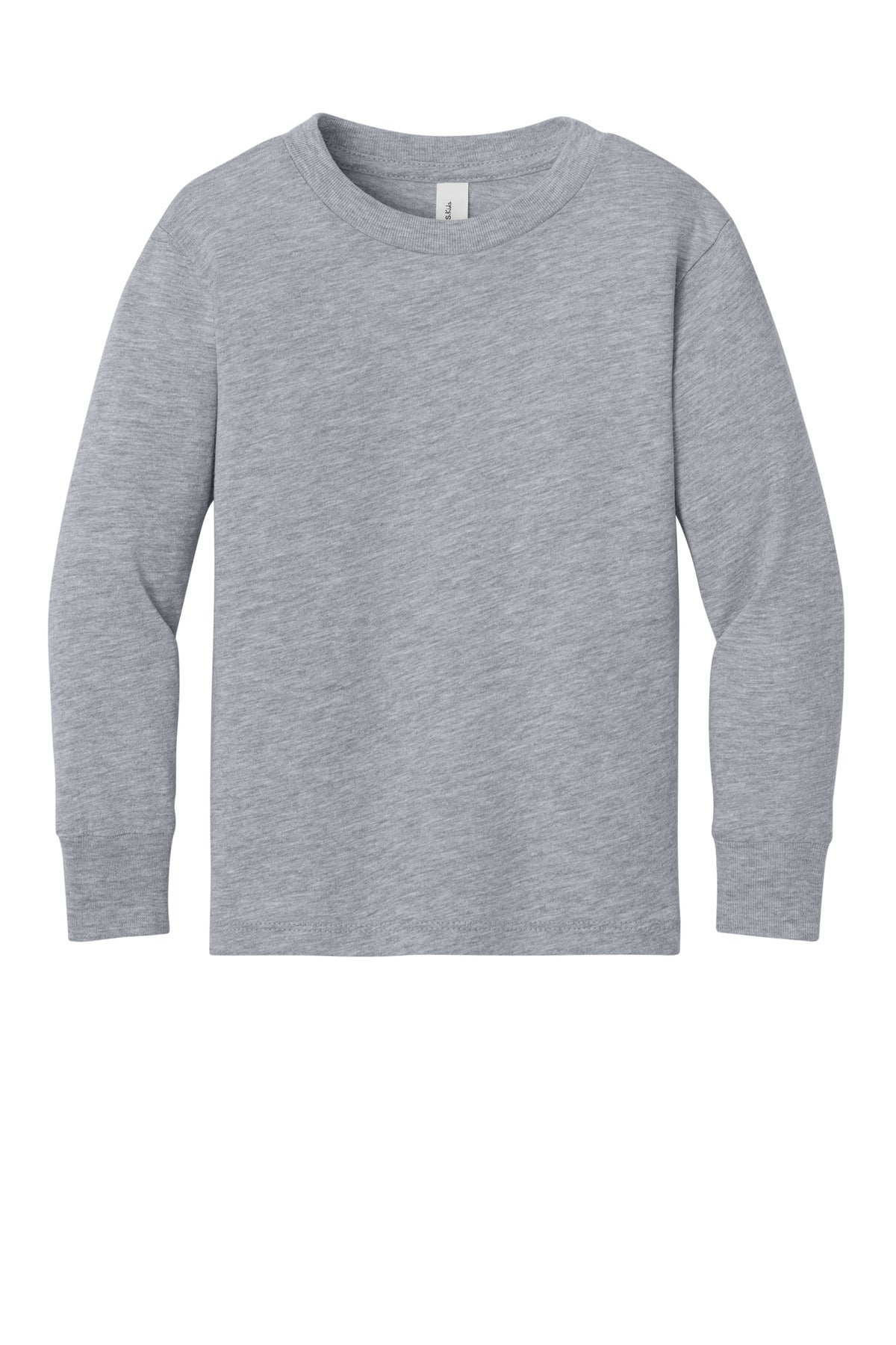 BELLA+CANVAS Toddler Jersey Long Sleeve Tee - Athletic Heather