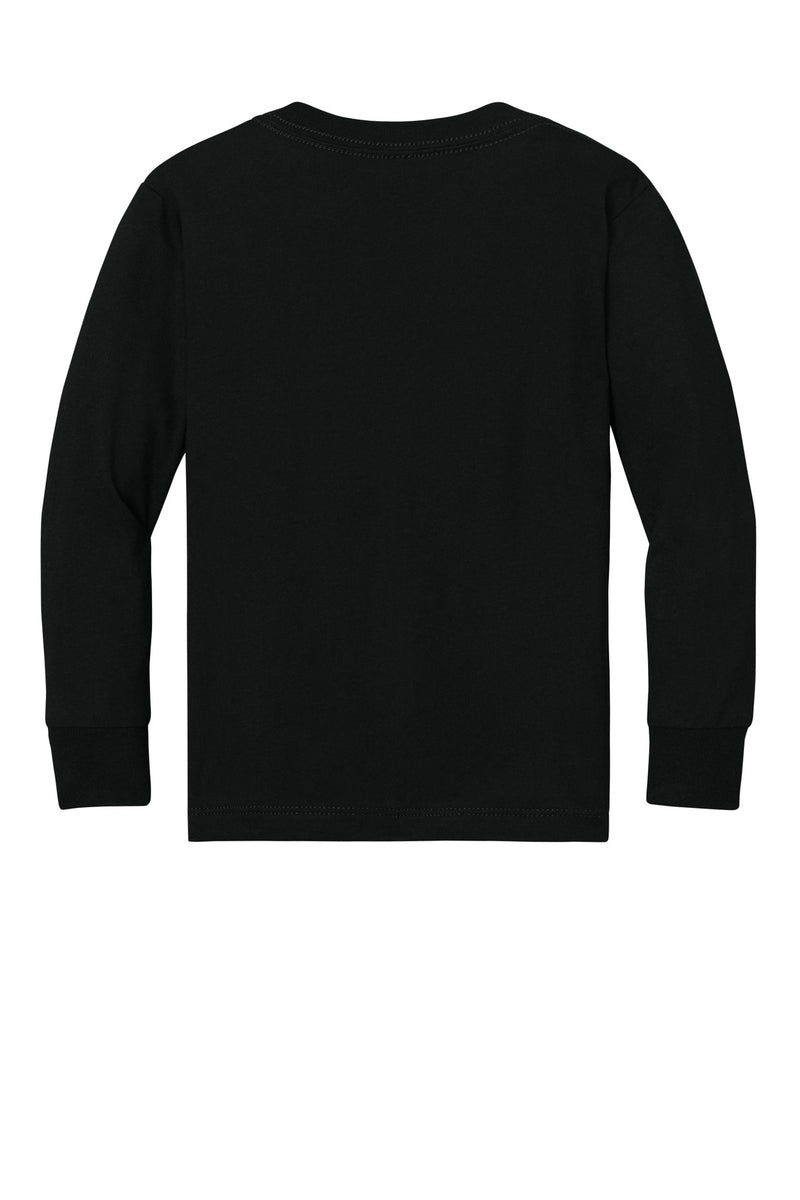 BELLA+CANVAS Toddler Jersey Long Sleeve Tee - Black