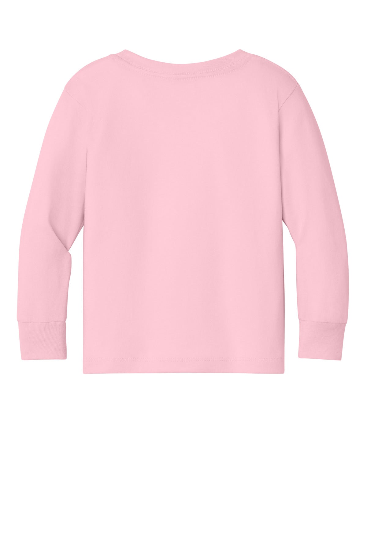 BELLA+CANVAS Toddler Jersey Long Sleeve Tee - Pink