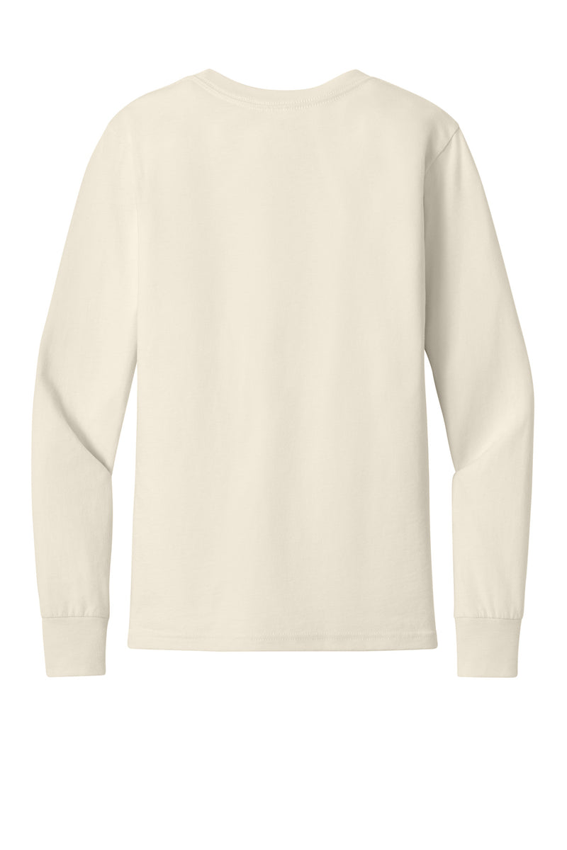 BELLA+CANVAS Youth Jersey Long Sleeve Tee - Natural