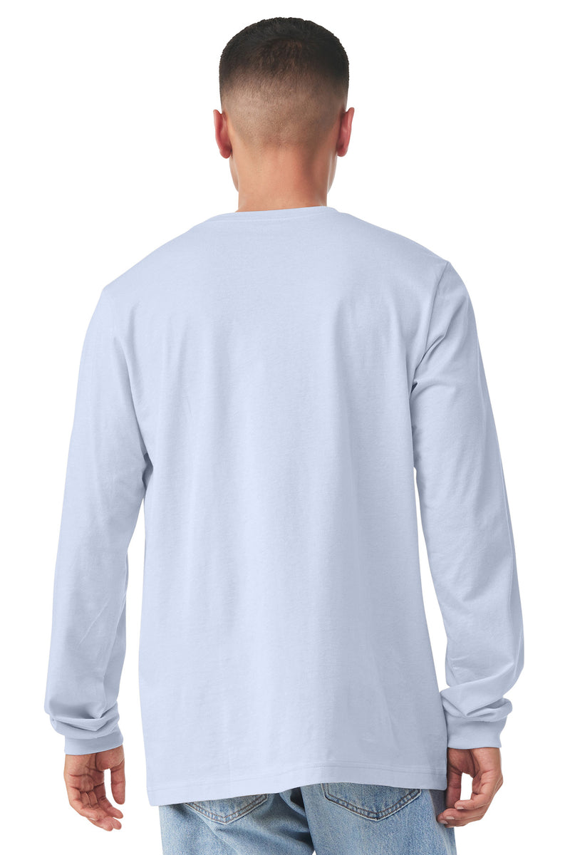 BELLA+CANVAS  Unisex Jersey Long Sleeve Tee - Ash