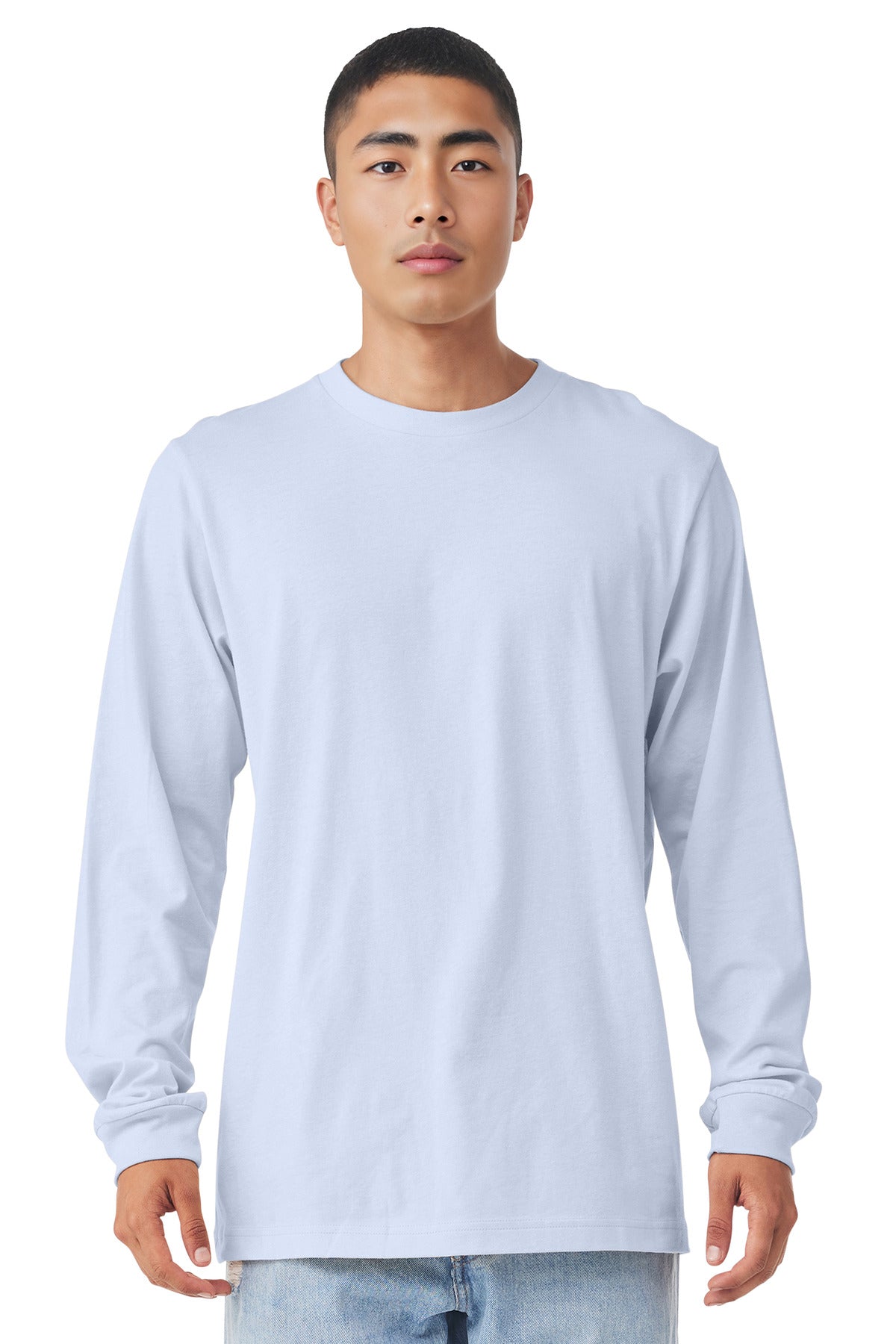 BELLA+CANVAS  Unisex Jersey Long Sleeve Tee - Ash