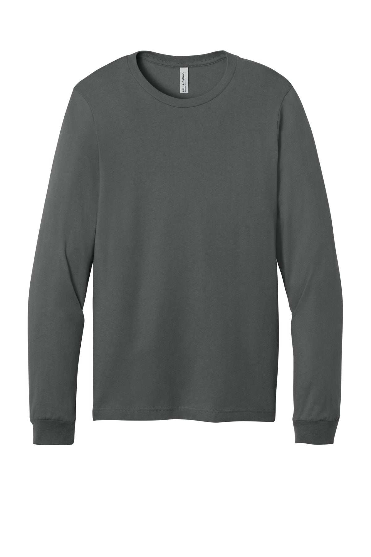 BELLA+CANVAS  Unisex Jersey Long Sleeve Tee - Asphalt