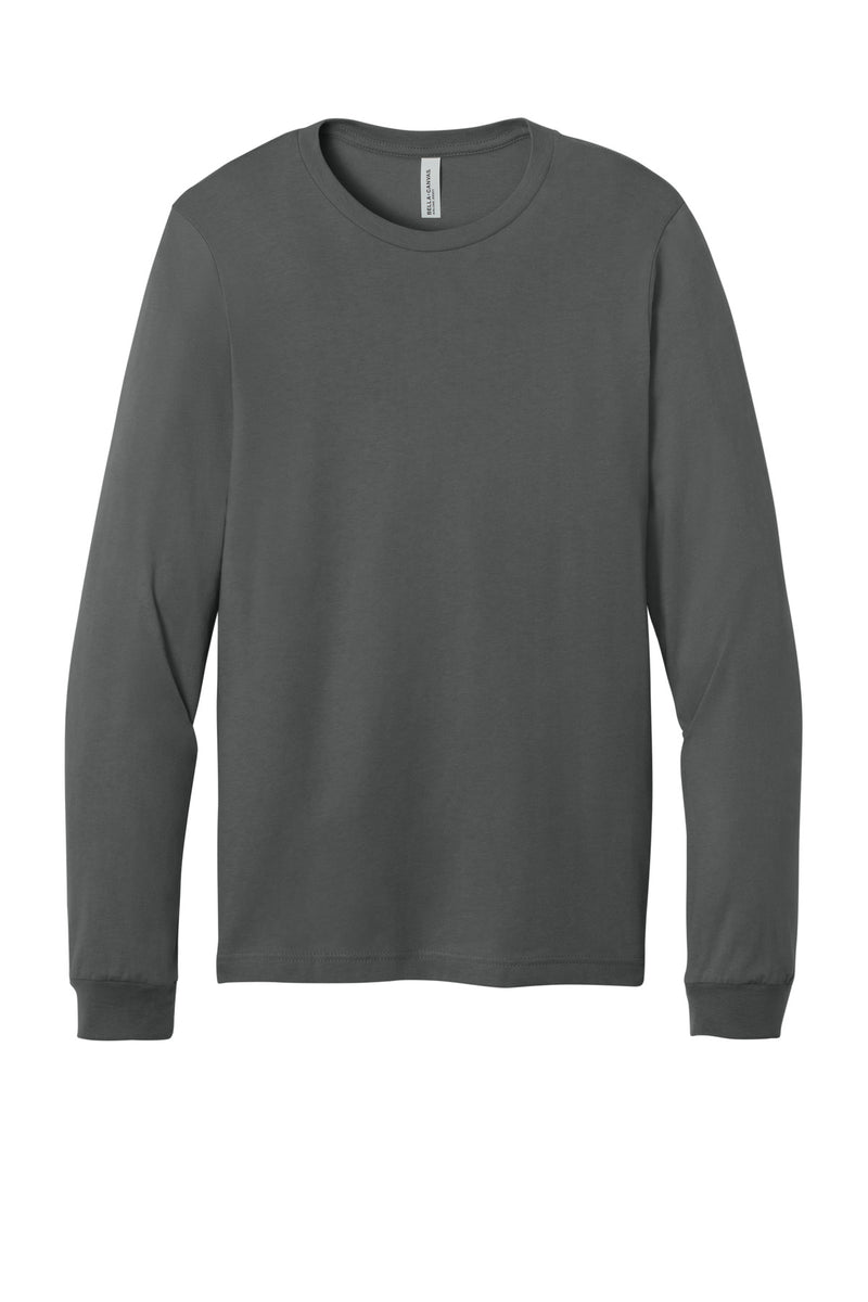 BELLA+CANVAS  Unisex Jersey Long Sleeve Tee - Asphalt