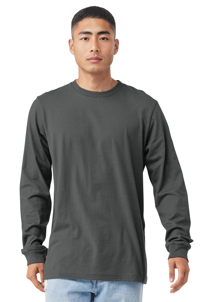 BELLA+CANVAS  Unisex Jersey Long Sleeve Tee - Asphalt