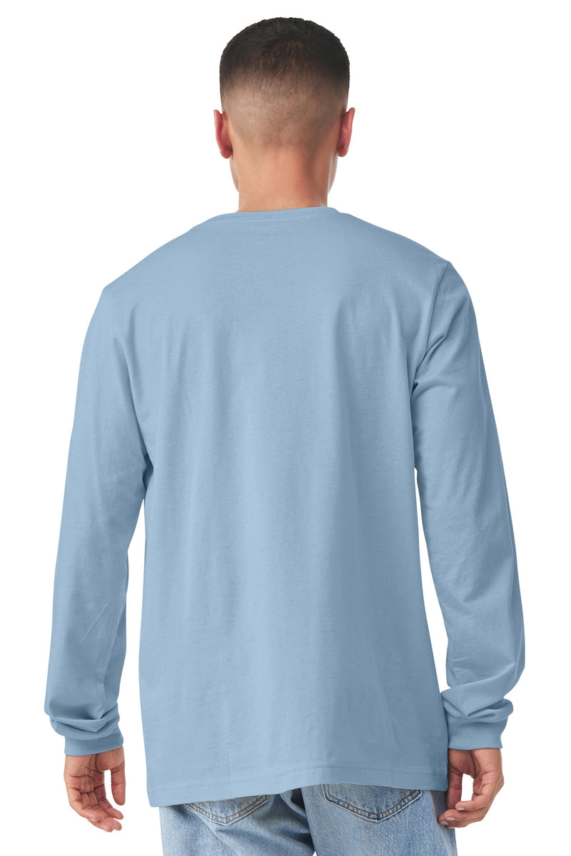 BELLA+CANVAS  Unisex Jersey Long Sleeve Tee - Baby Blue