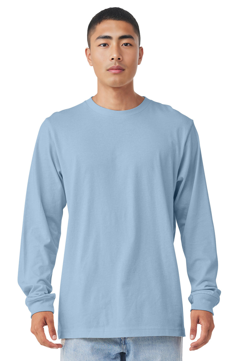 BELLA+CANVAS  Unisex Jersey Long Sleeve Tee - Baby Blue