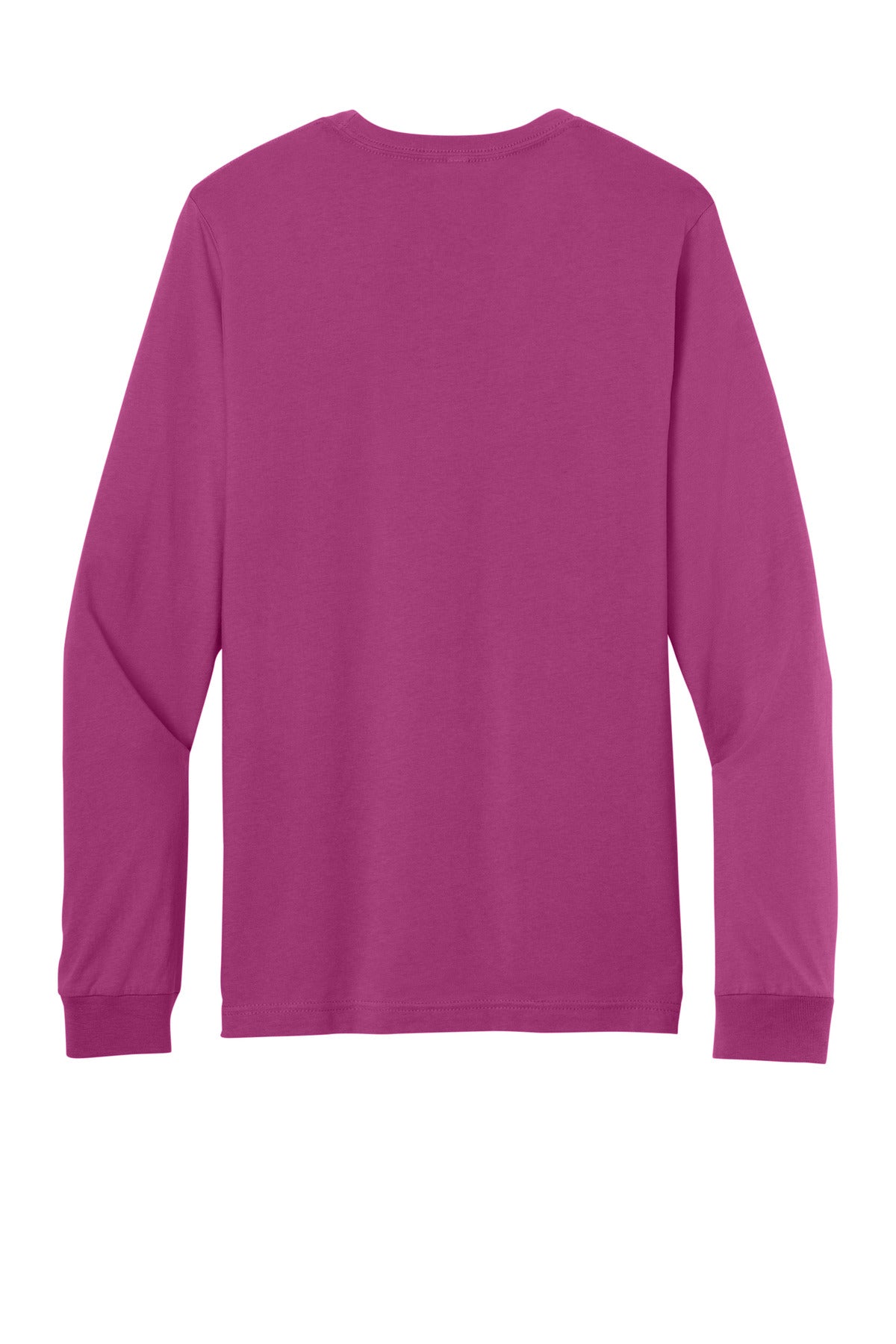 BELLA+CANVAS  Unisex Jersey Long Sleeve Tee - Berry