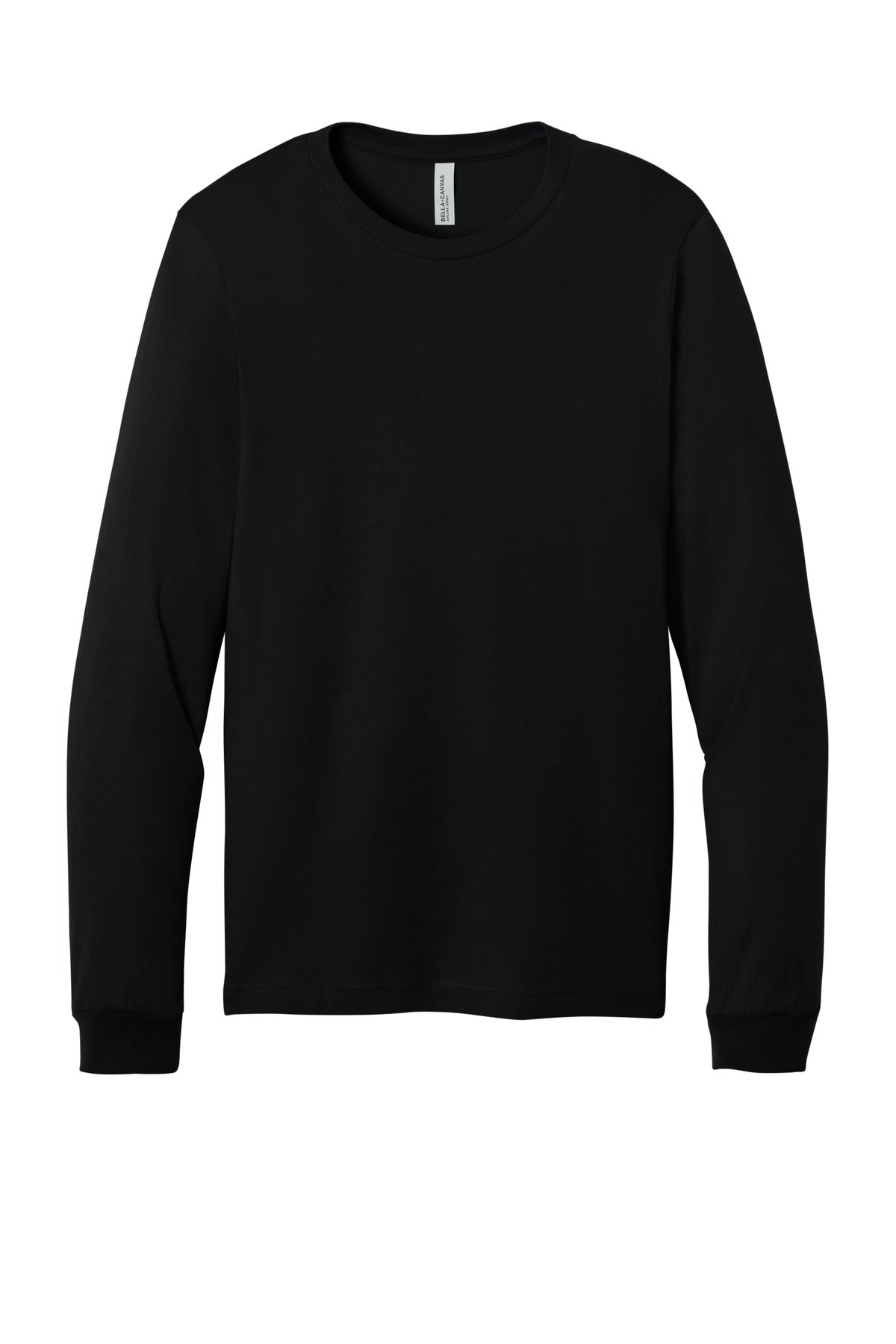BELLA+CANVAS  Unisex Jersey Long Sleeve Tee - Black