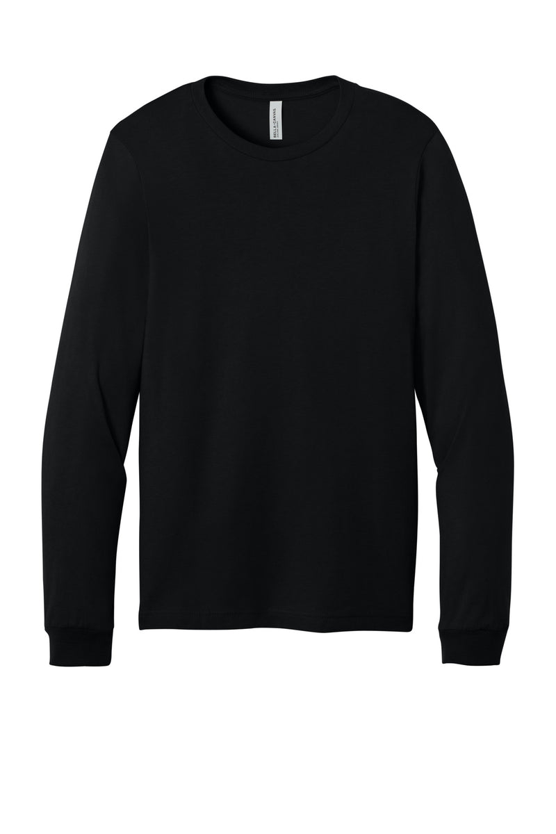 BELLA+CANVAS  Unisex Jersey Long Sleeve Tee - Black