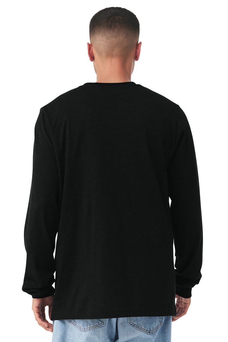 BELLA+CANVAS  Unisex Jersey Long Sleeve Tee - Black