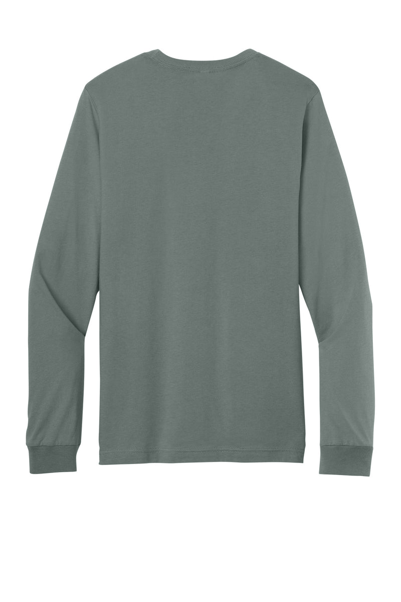 BELLA+CANVAS  Unisex Jersey Long Sleeve Tee - Blue Storm