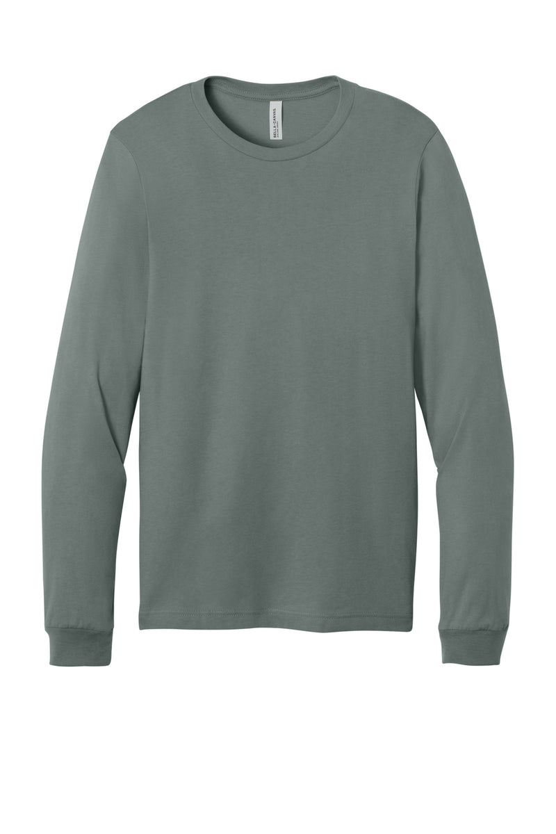BELLA+CANVAS  Unisex Jersey Long Sleeve Tee - Blue Storm