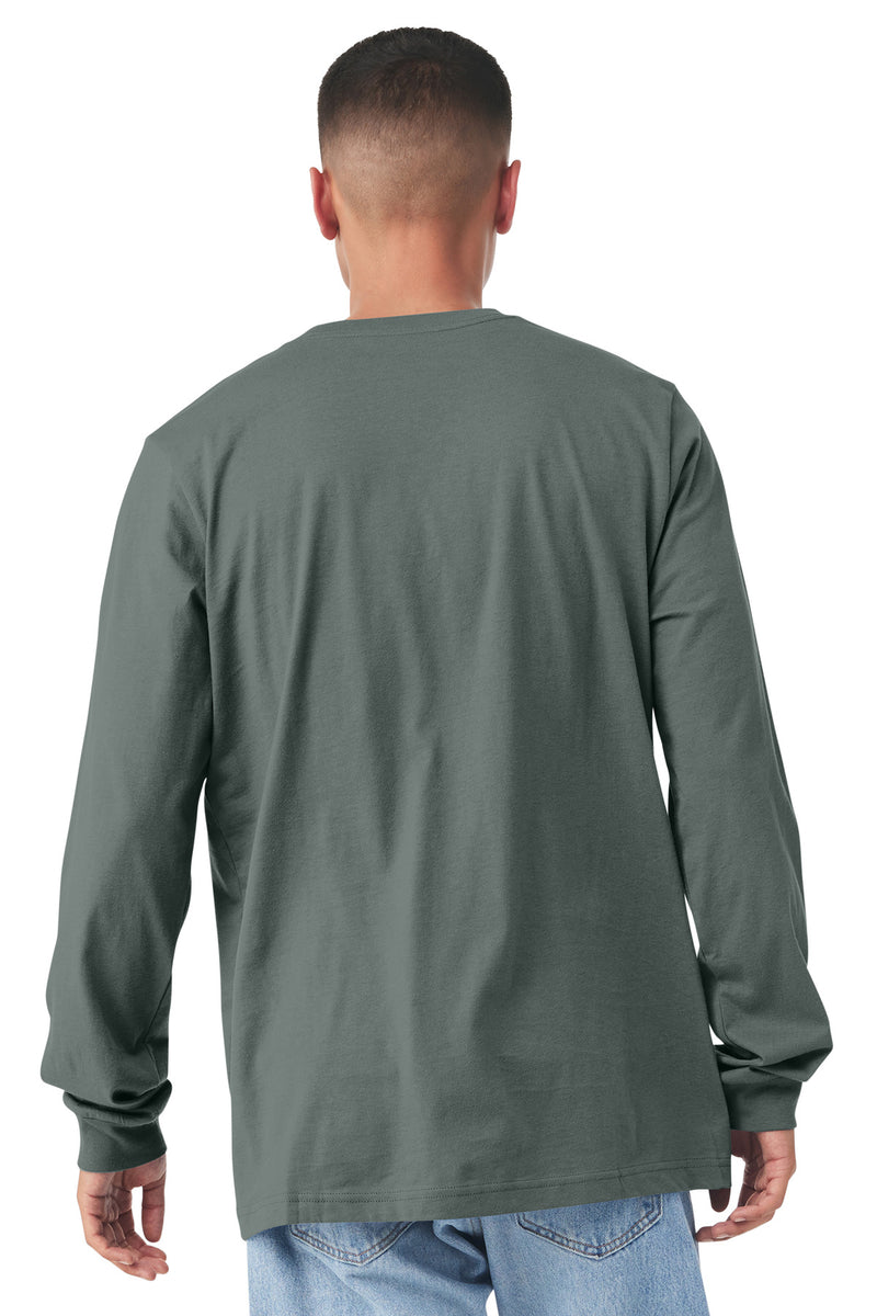 BELLA+CANVAS  Unisex Jersey Long Sleeve Tee - Blue Storm