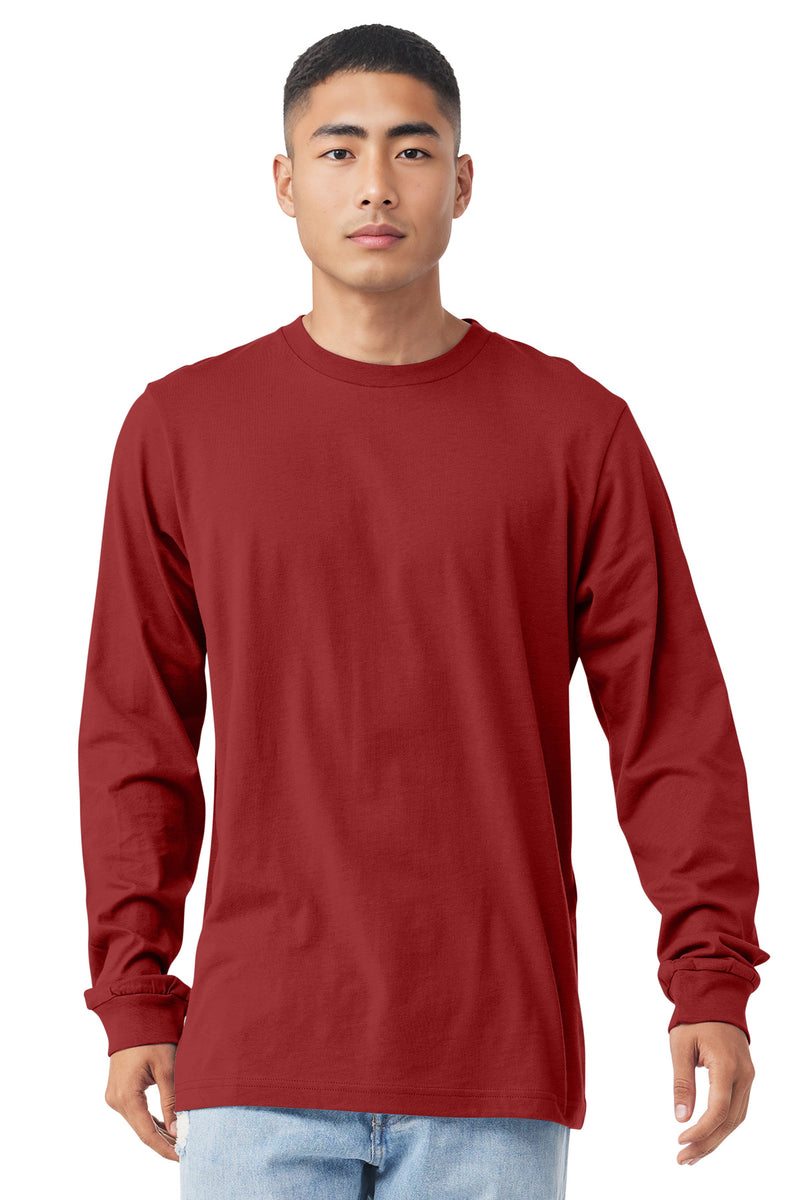 BELLA+CANVAS  Unisex Jersey Long Sleeve Tee - Canvas Red