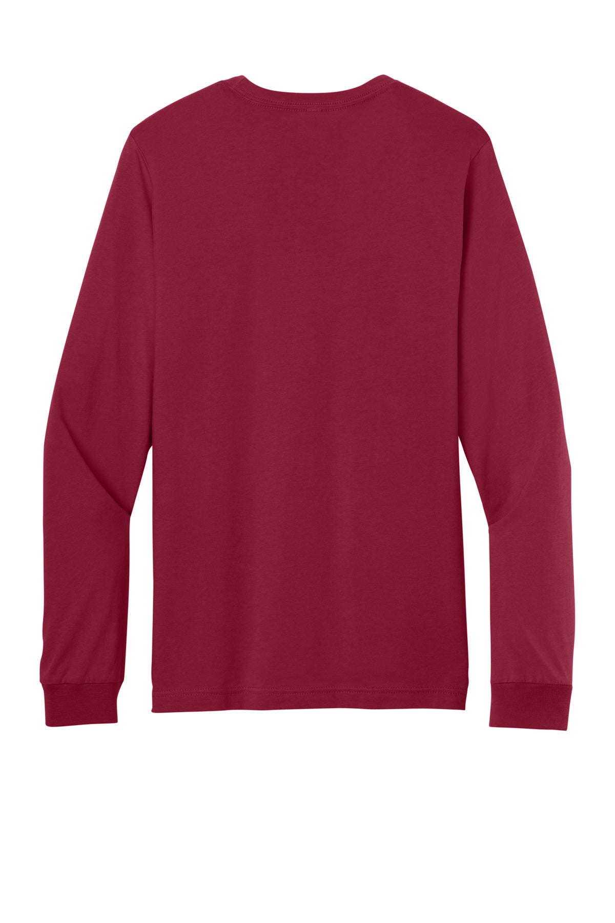BELLA+CANVAS  Unisex Jersey Long Sleeve Tee - Cardinal