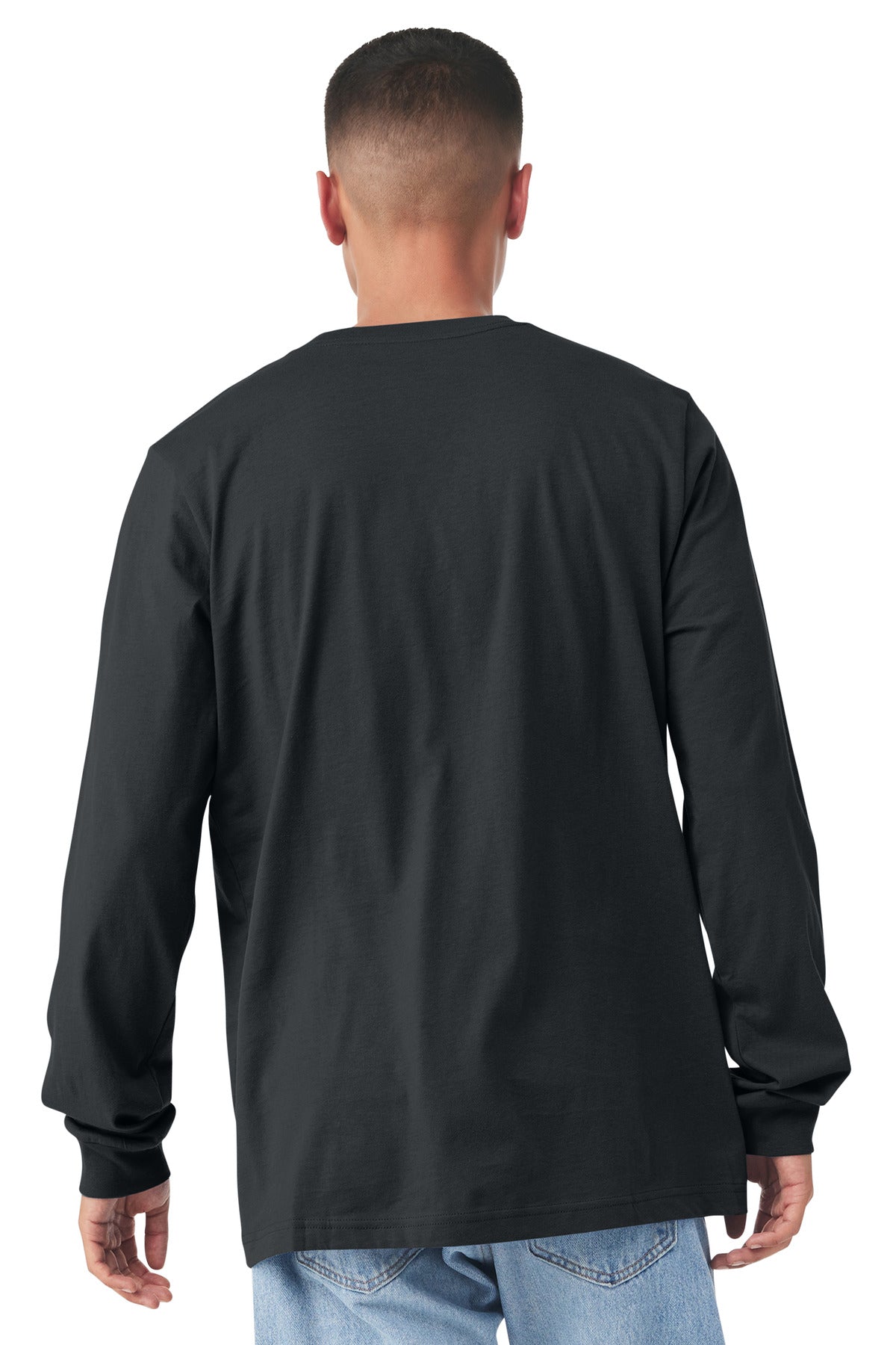 BELLA+CANVAS  Unisex Jersey Long Sleeve Tee - Dark Grey
