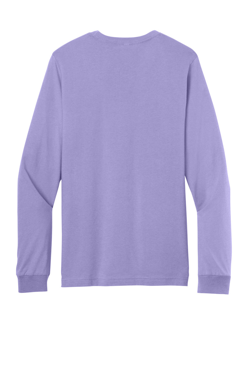 BELLA+CANVAS  Unisex Jersey Long Sleeve Tee - Dark Lavender