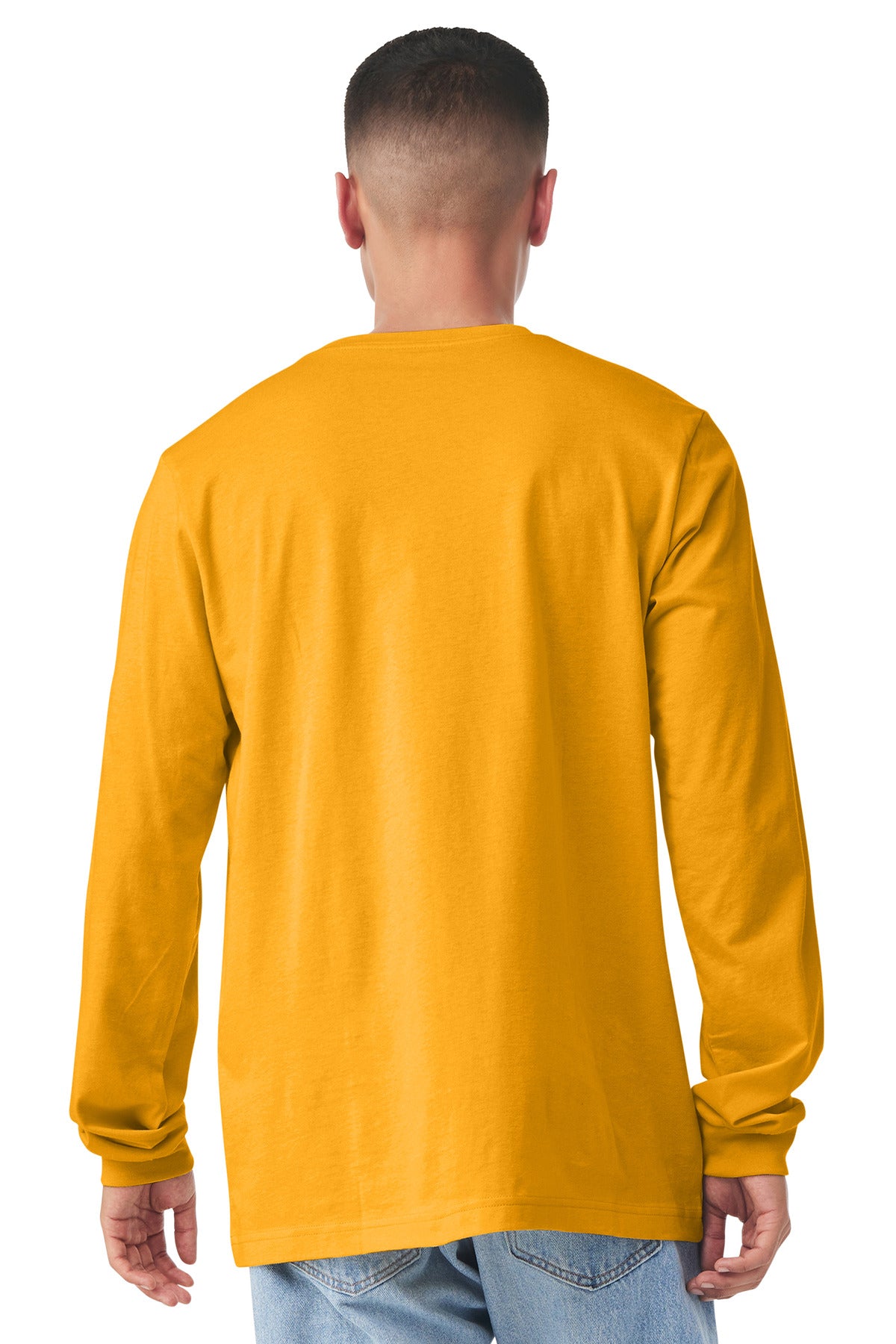 BELLA+CANVAS  Unisex Jersey Long Sleeve Tee - Gold