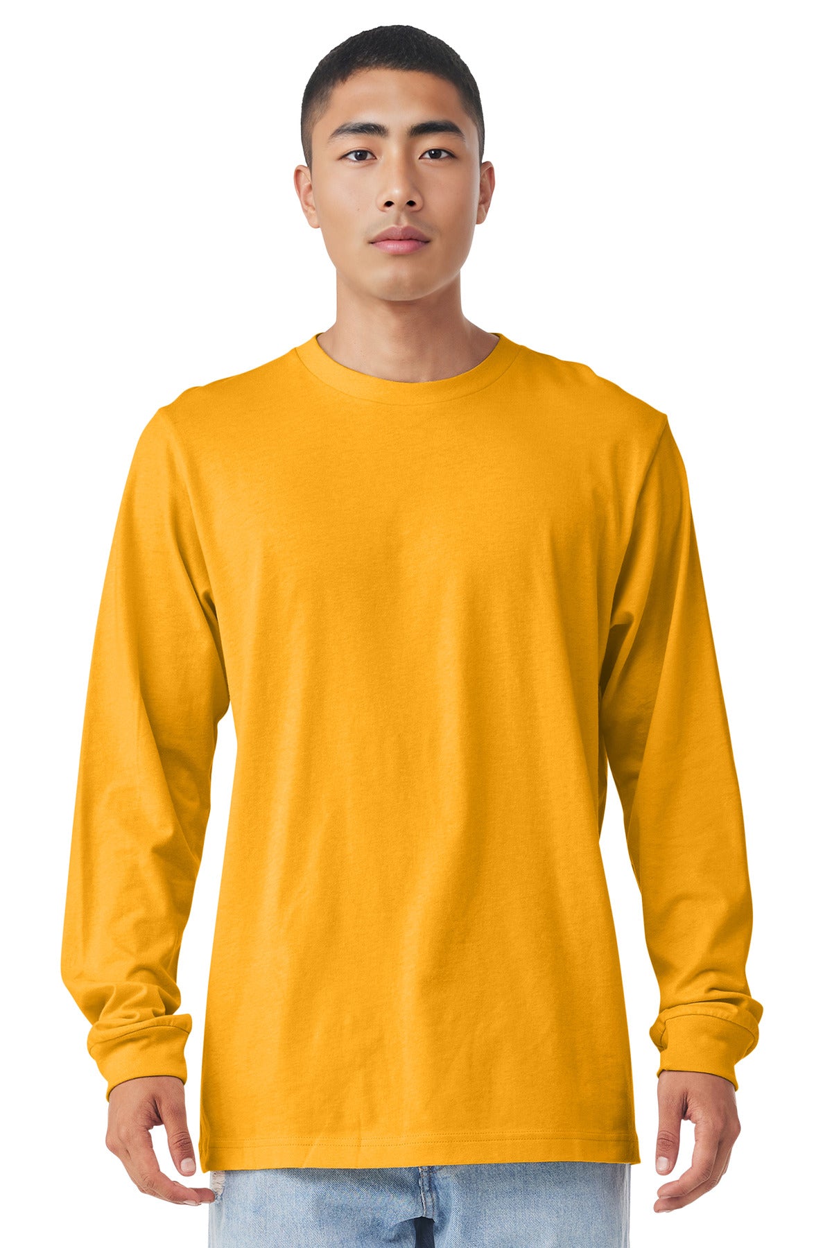 BELLA+CANVAS  Unisex Jersey Long Sleeve Tee - Gold