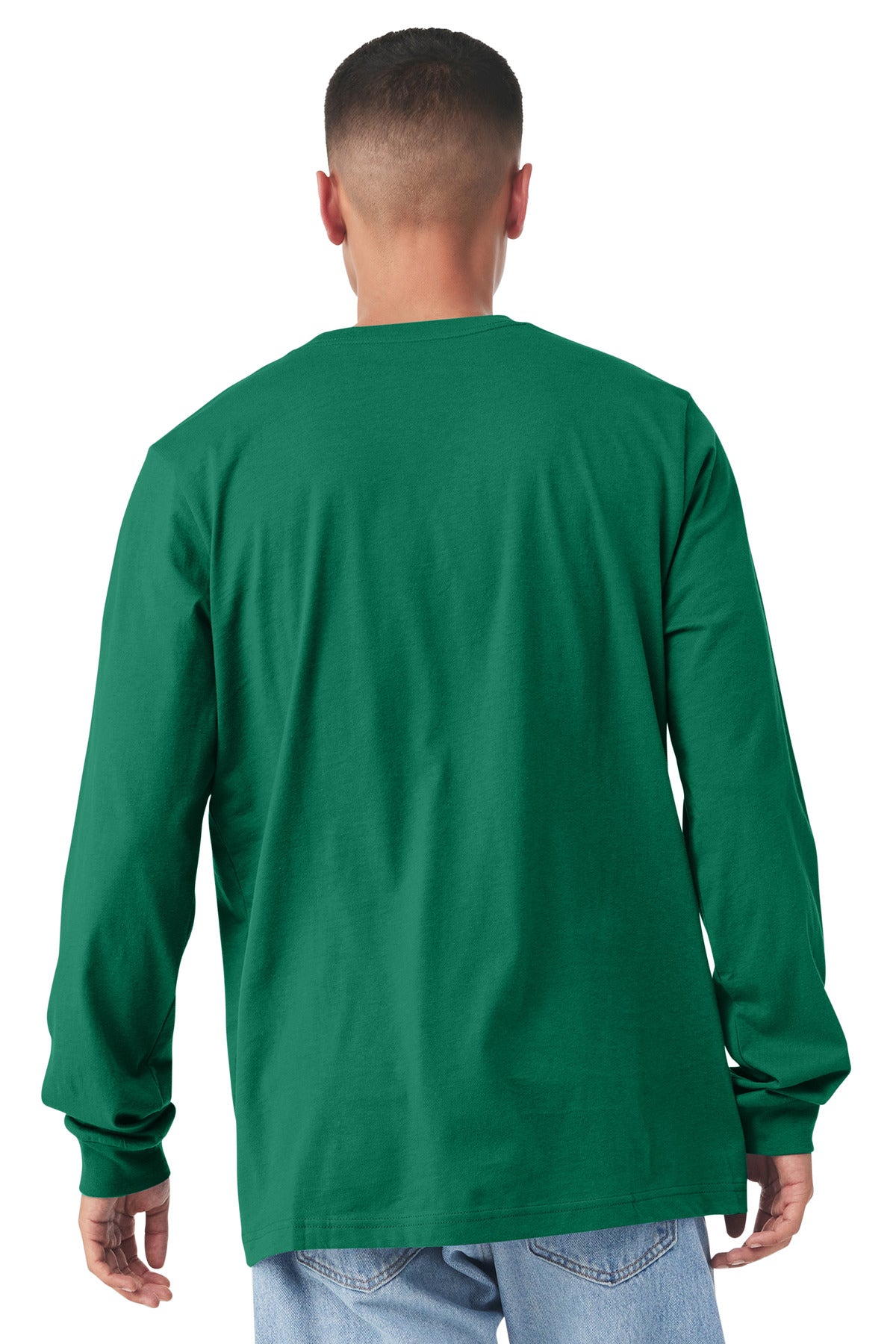 BELLA+CANVAS  Unisex Jersey Long Sleeve Tee - Kelly