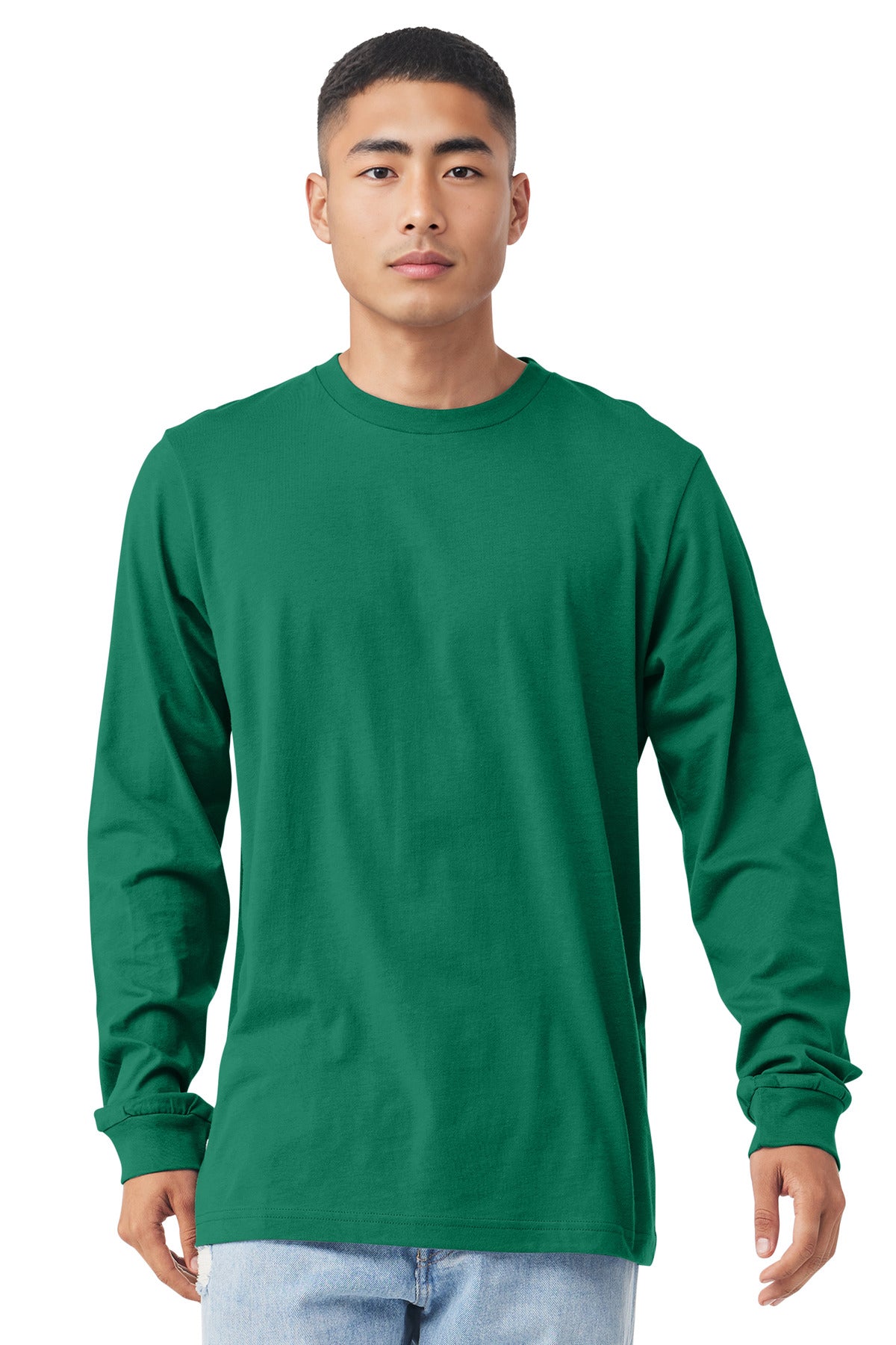BELLA+CANVAS  Unisex Jersey Long Sleeve Tee - Kelly