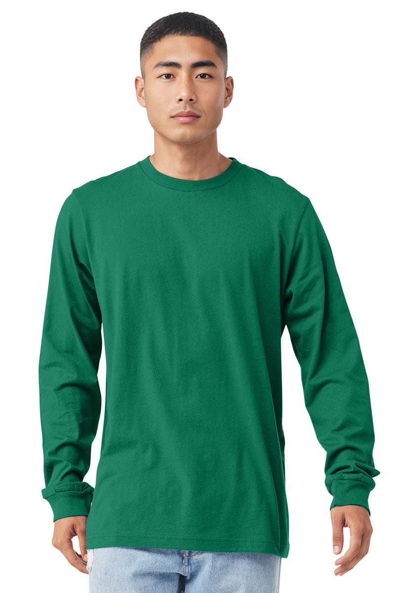 BELLA+CANVAS  Unisex Jersey Long Sleeve Tee - Kelly