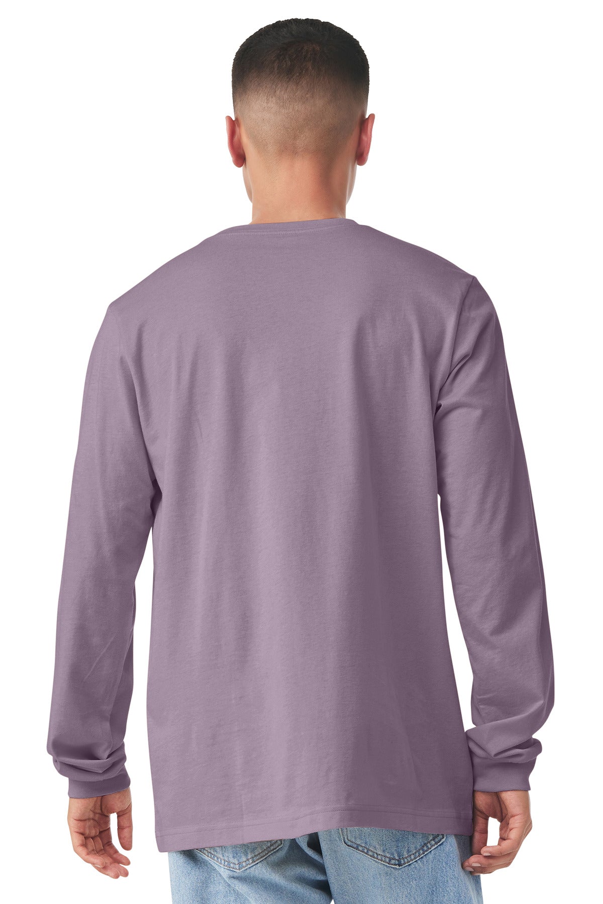 BELLA+CANVAS  Unisex Jersey Long Sleeve Tee - Light Violet